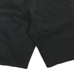 CARHARTT Mens Black Casual Shorts XL W38 Cotton Blend Comfortable Fit
