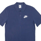 NIKE Mens Polo Shirt Blue S