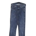 7 FOR ALL MANKIND Womens Jeans Blue Slim Skinny Denim Medium W24 L27 Stretch