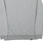 PUMA Mens Grey Cotton Blend Crew Neck S Logo Print Sports Sweatshirt