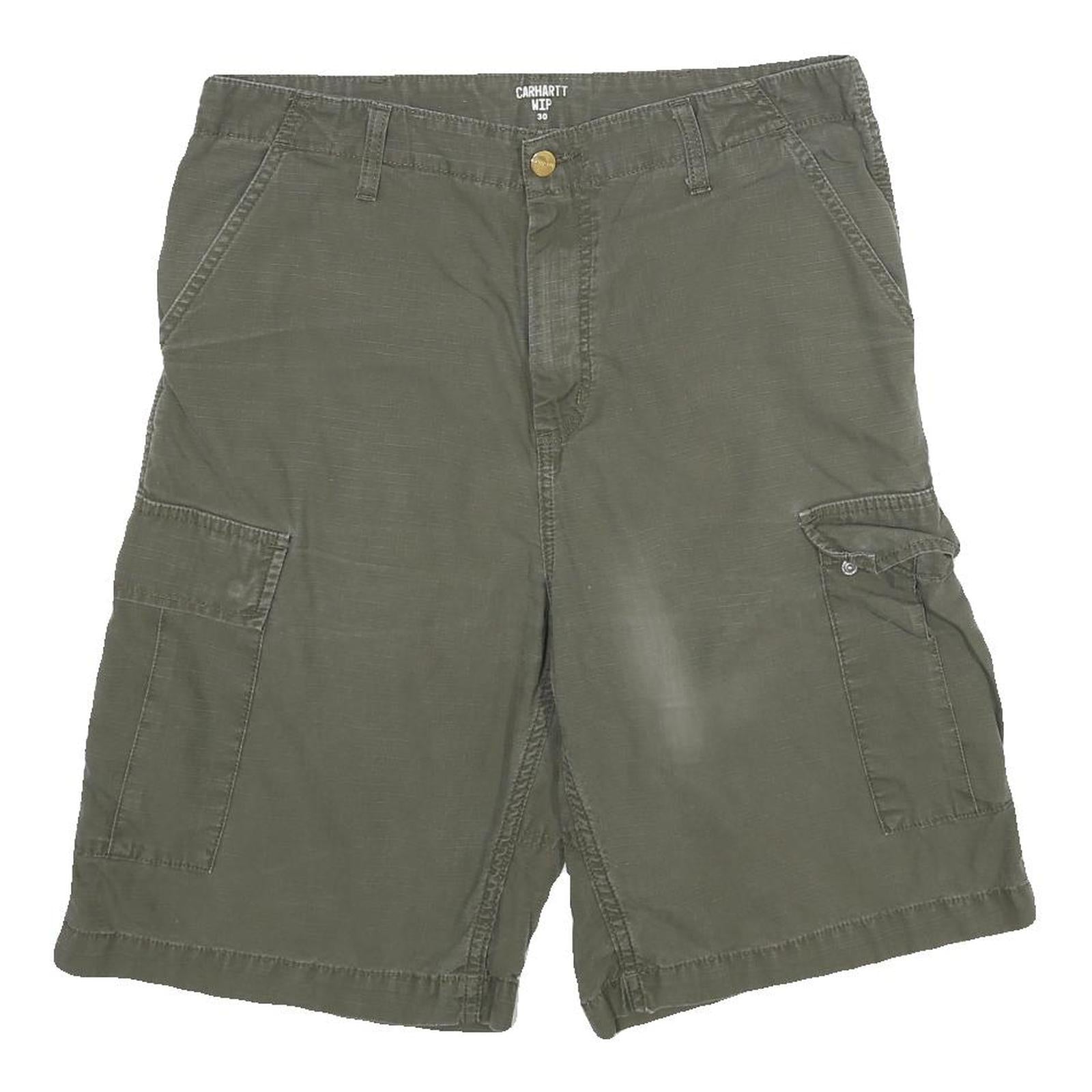 CARHARTT Mens Shorts Green Casual Cargo S W30 Durable Workwear