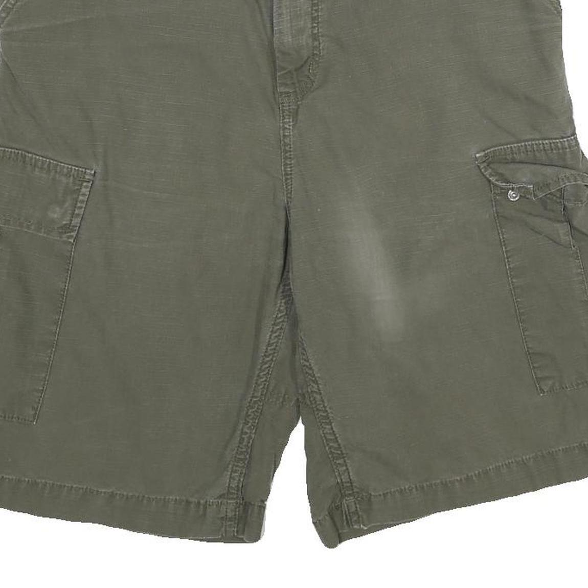 CARHARTT Mens Shorts Green Casual Cargo S W30 Durable Workwear