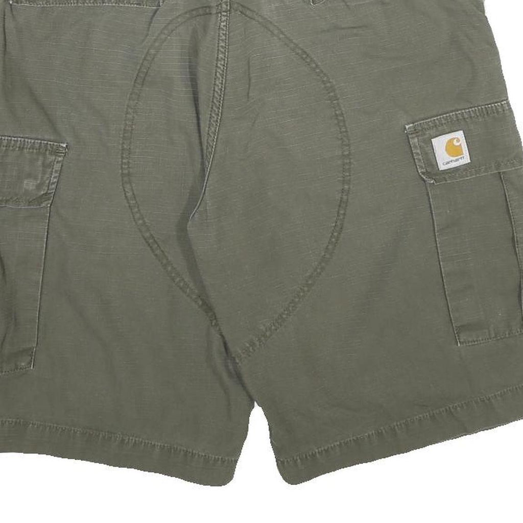 CARHARTT Mens Shorts Green Casual Cargo S W30 Durable Workwear