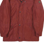 ROADSIGN Mens Red Jacket S Polyester Plain Zip Outdoor Casual Lightweight