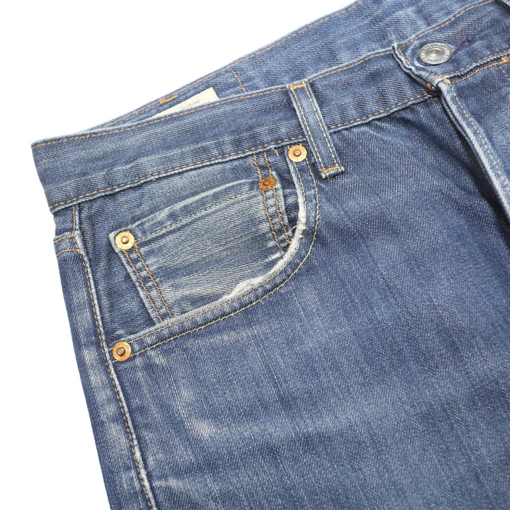 LEVI'S 501 BIG E Mens Jeans Blue Regular Straight Denim Medium W32 L32 Classic