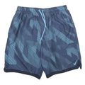 NIKE Mens Blue Sports Shorts XL W32 Patterned Lightweight Breathable