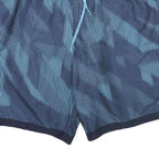 NIKE Mens Blue Sports Shorts XL W32 Patterned Lightweight Breathable