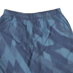 NIKE Mens Blue Sports Shorts XL W32 Patterned Lightweight Breathable