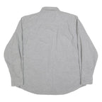 APPALACHAIN TRAIL Mens Grey Shirt XL Cotton Blend Long Sleeve Casual