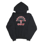 RUSSELL ATHLETIC Mens Black Thurston Golf Pullover Hoodie S Cotton Blend