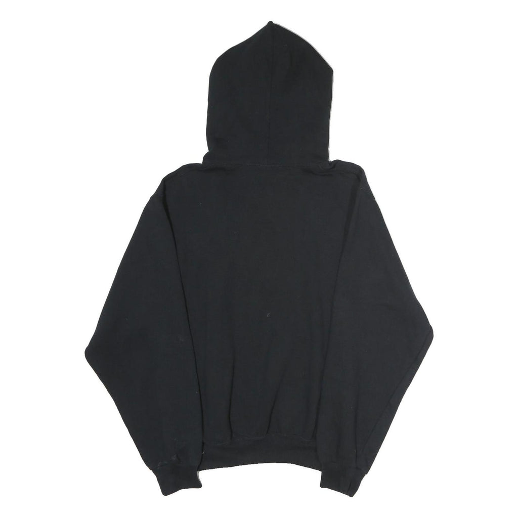 RUSSELL ATHLETIC Mens Black Thurston Golf Pullover Hoodie S Cotton Blend