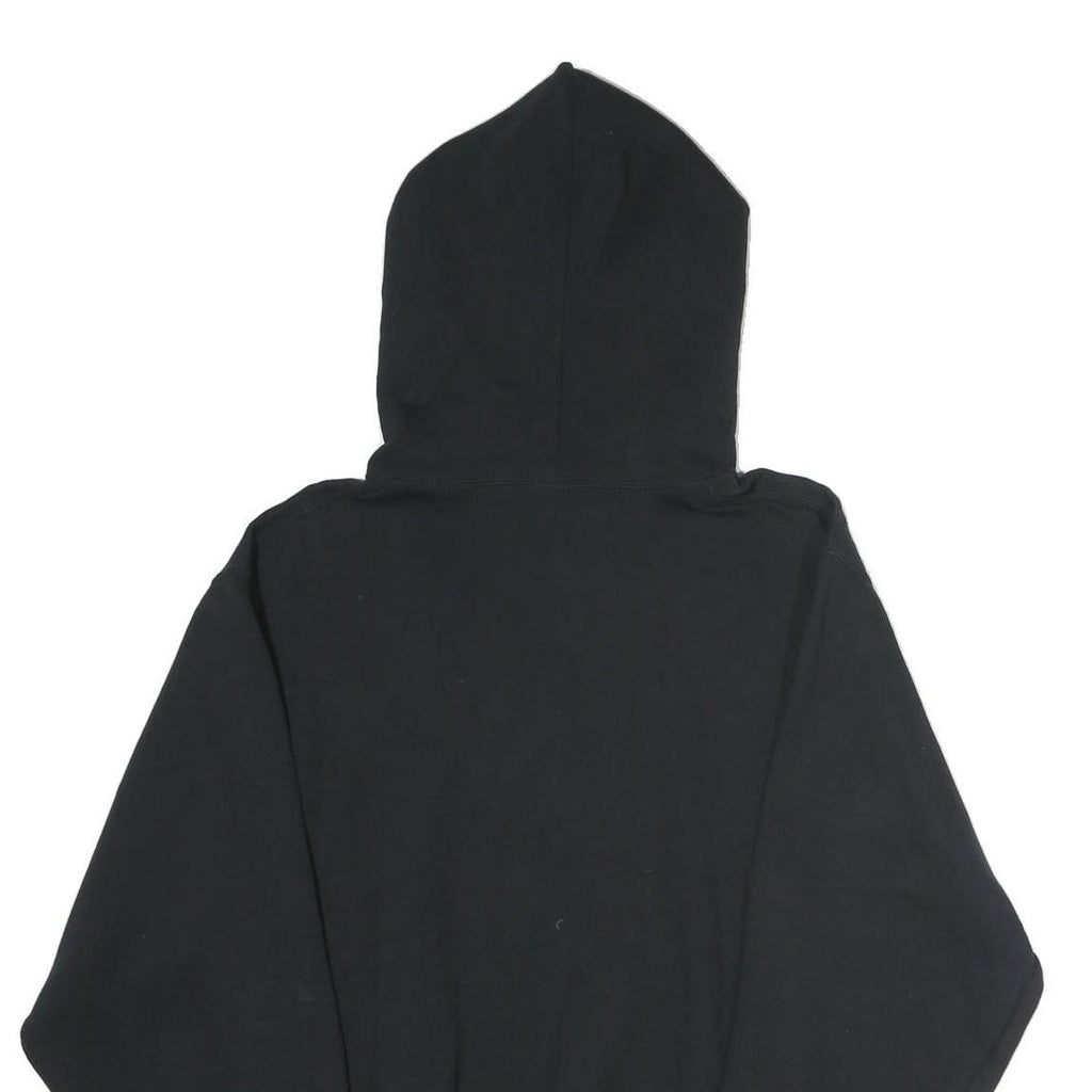 RUSSELL ATHLETIC Mens Black Thurston Golf Pullover Hoodie S Cotton Blend