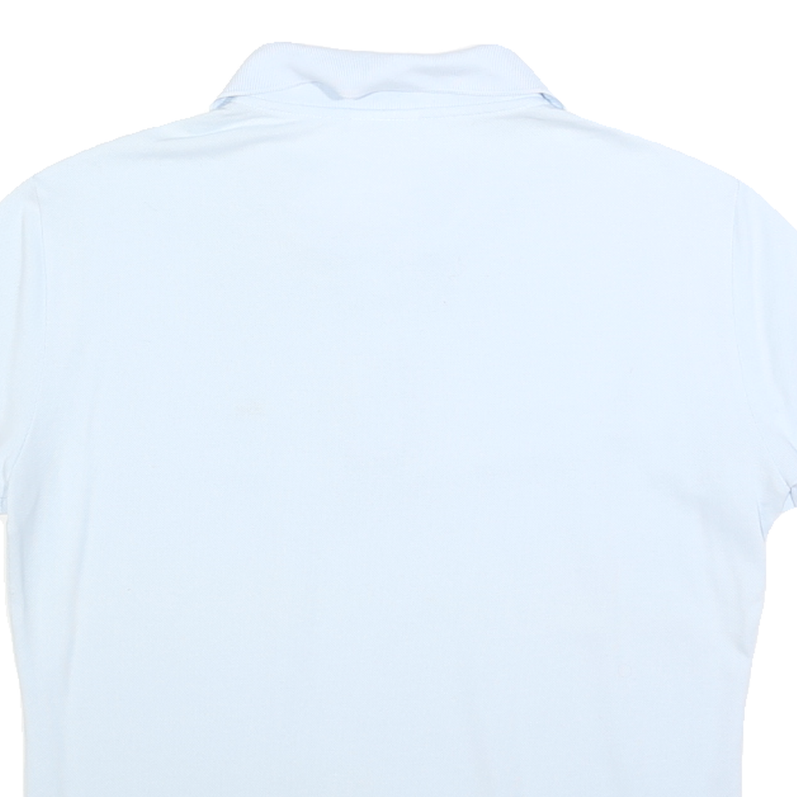 LACOSTE Womens White Short Sleeve Plain Polo Shirt M Classic Cotton Blend