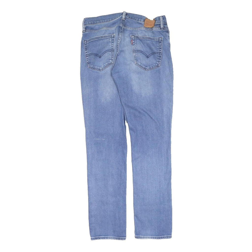 LEVI'S 511 Slim Womens Jeans Blue Slim Skinny Denim Medium W34 L32 Zip Cotton