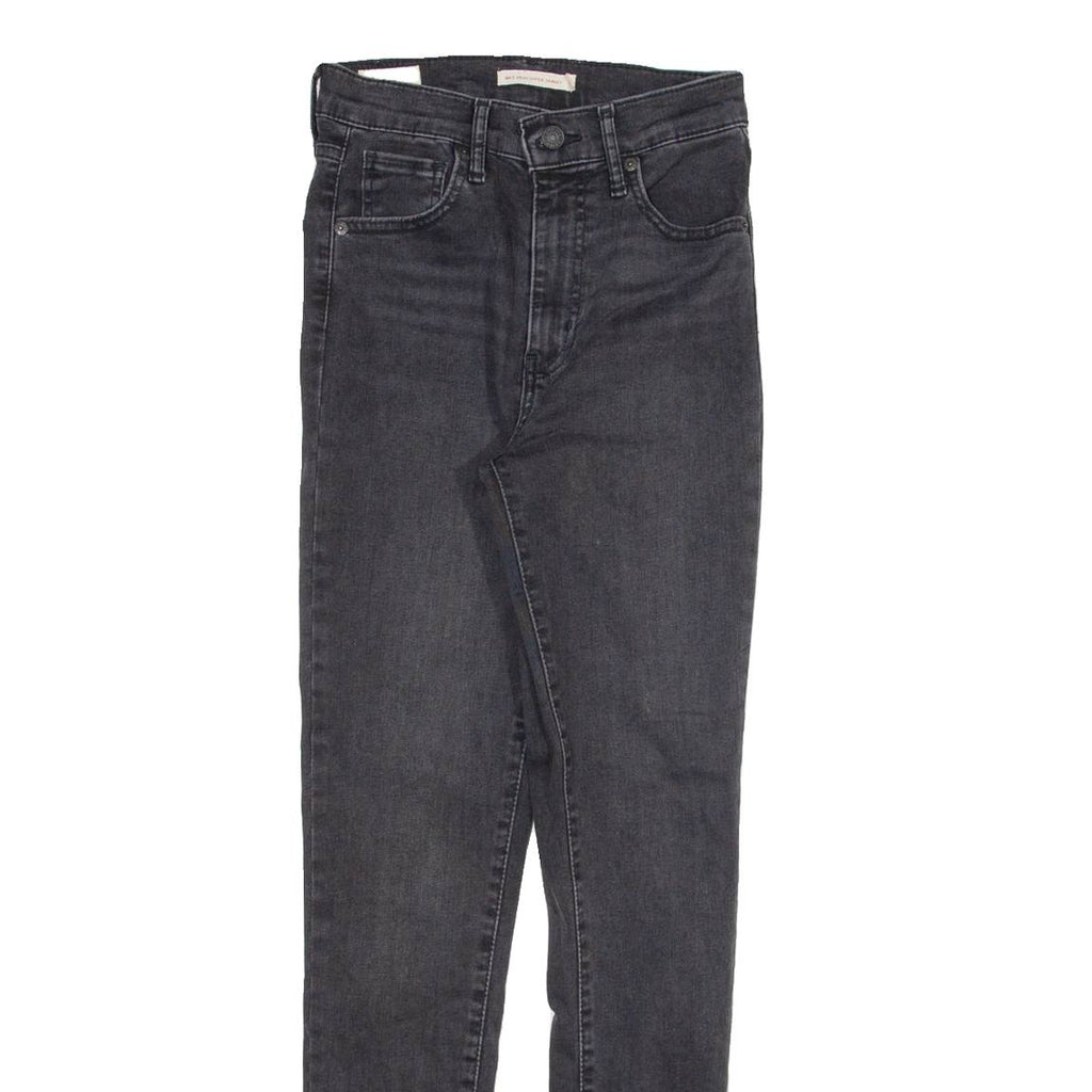 LEVI'S Big E Womens Jeans Grey Slim Skinny W26 L30