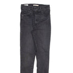 LEVI'S Big E Womens Jeans Grey Slim Skinny W26 L30