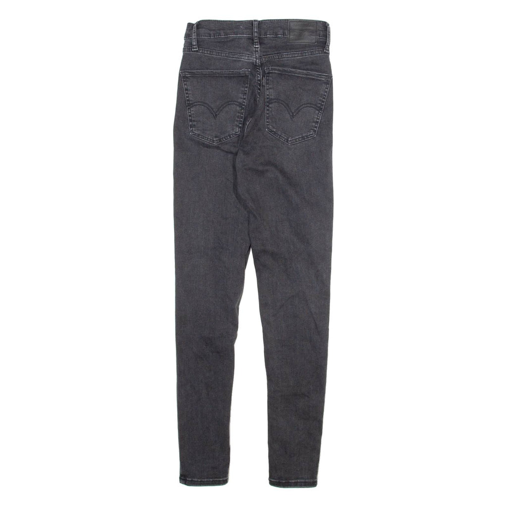 LEVI'S Big E Womens Jeans Grey Slim Skinny W26 L30