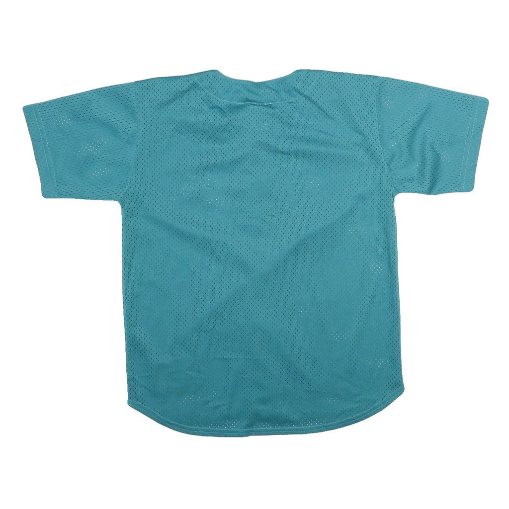 TRUEFAN Mens Blue Mariners Baseball T-Shirt XL Short Sleeve V-Neck Sports