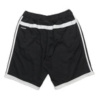 ADIDAS Mens Shorts Black & White Casual Regular M W24 Polyester Sportswear