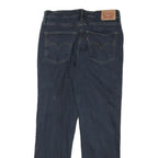 LEVI'S 724 Womens Slim Jeans Denim Dark W27 L24 Raw Hem Classic Style