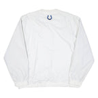 NFL Colts Mens Sweatshirt White V-Neck USA L