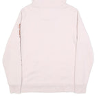 CARHARTT Womens Pink Hoodie L Cotton Blend Pullover Logo Print