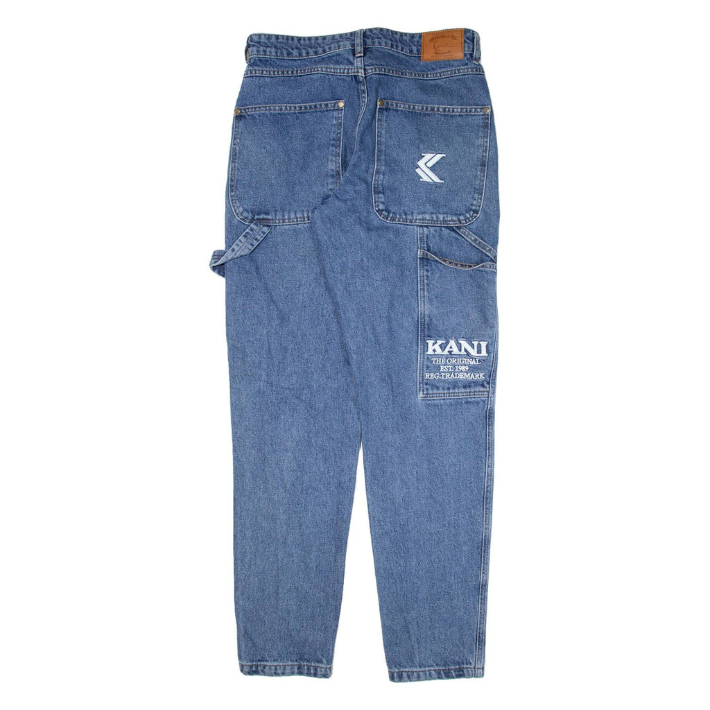 KARL KANI Carpenter Mens Jeans Blue Regular Tapered W30 L31