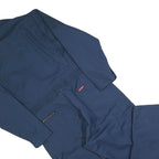 DICKIES Mens Navy Blue Cotton Blend Dungarees Regular Fit L W40 L30 Workwear