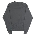 CHAMPION Mens Grey Sac State Dad Crew Neck S Sweatshirt Cotton Blend