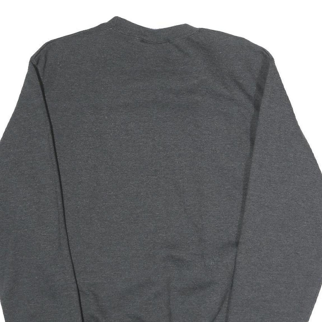 CHAMPION Mens Grey Sac State Dad Crew Neck S Sweatshirt Cotton Blend