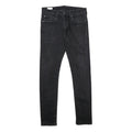 LEVI'S 519 Mens Jeans Black Regular Skinny Denim Medium W32 L32 Zip Cotton Blend