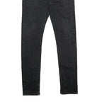 LEVI'S 519 Mens Jeans Black Regular Skinny Denim Medium W32 L32 Zip Cotton Blend