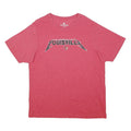 COLOSSEUM Mens Red University Of Louisville Graphic T-Shirt XL Crew Neck Short