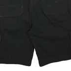 DICKIES Mens Black Cargo Shorts XL W36 Workwear Durable Polyester