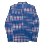 LEVI'S Slim Fit Mens Shirt Blue Check Long Sleeve M