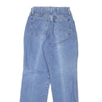 WRANGLER Womens Regular Fit Blue Denim Jeans W25 L30 Classic Zip Closure