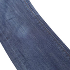 LEVI'S Womens Slim Fit Jeans Blue Denim W26 L30 523 Cotton Blend Zip