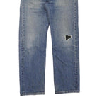 LEVI'S 501 Mens Jeans Blue Regular Straight Denim Medium W32 L30 Classic Fit
