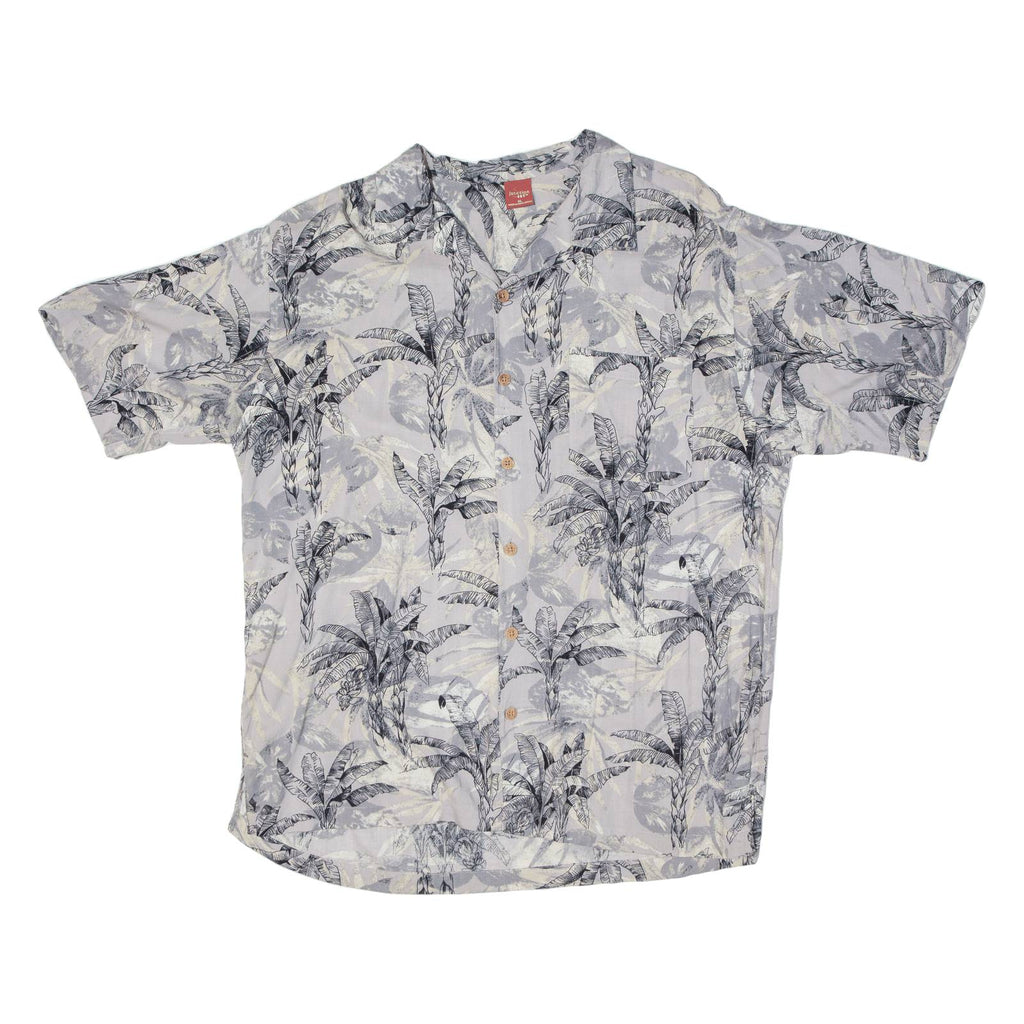 JUNCTION WEST Mens Shirt Grey Floral XL