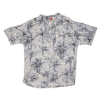 JUNCTION WEST Mens Shirt Grey Floral XL