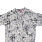 JUNCTION WEST Mens Shirt Grey Floral XL