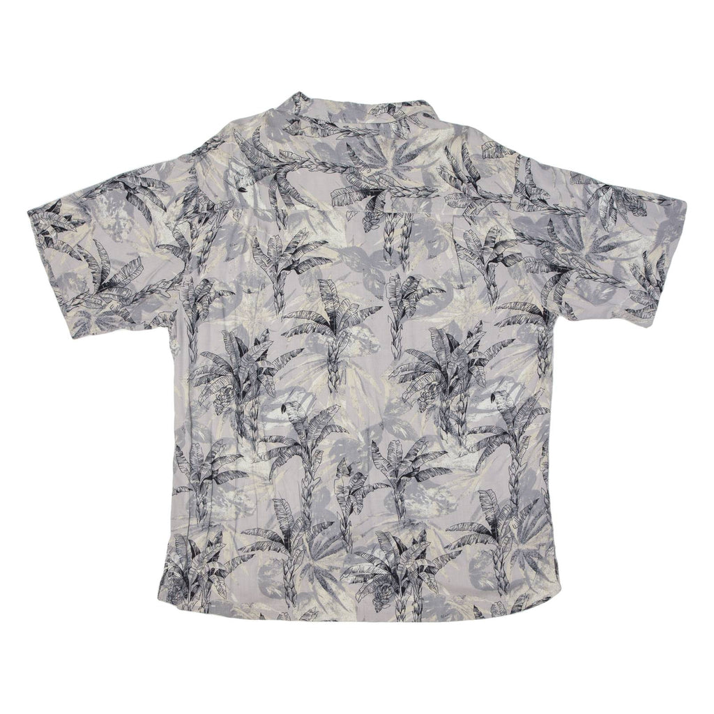JUNCTION WEST Mens Shirt Grey Floral XL