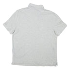 NAUTICA Mens Grey Polo Shirt XL Cotton Blend Short Sleeve Plain Casual