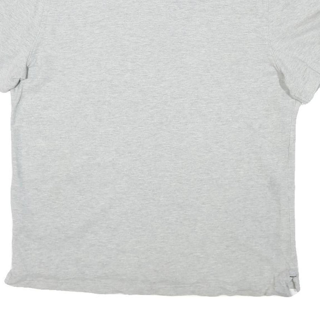 NAUTICA Mens Grey Polo Shirt XL Cotton Blend Short Sleeve Plain Casual