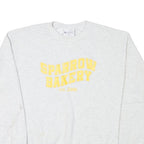 CHAMPION Mens Grey Sparrow Bakery Crew Neck M Cotton Blend Sweatshirt Casual