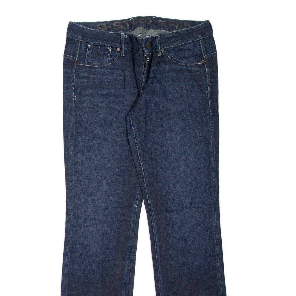 G-STAR Womens Jeans Blue Regular Straight W34 L33