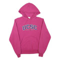 CHAMPION Mens Pink UCSC Santa Cruz Pullover Hoodie XS Cotton Blend Comfortable
