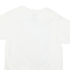 DOM Womens White Tiger Graphic Print T-Shirt M Short Sleeve Round Neck