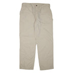 CARHARTT Mens Trousers Beige Regular Straight W38 L32