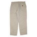 CARHARTT Mens Trousers Beige Regular Straight W38 L32